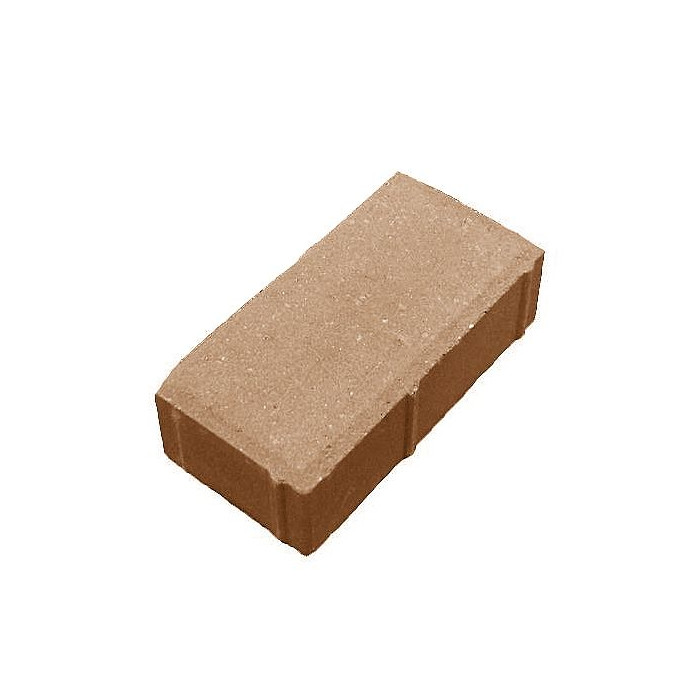 Брусчатка 200х100х50 мм. ЭДД 1.5 Бежевый